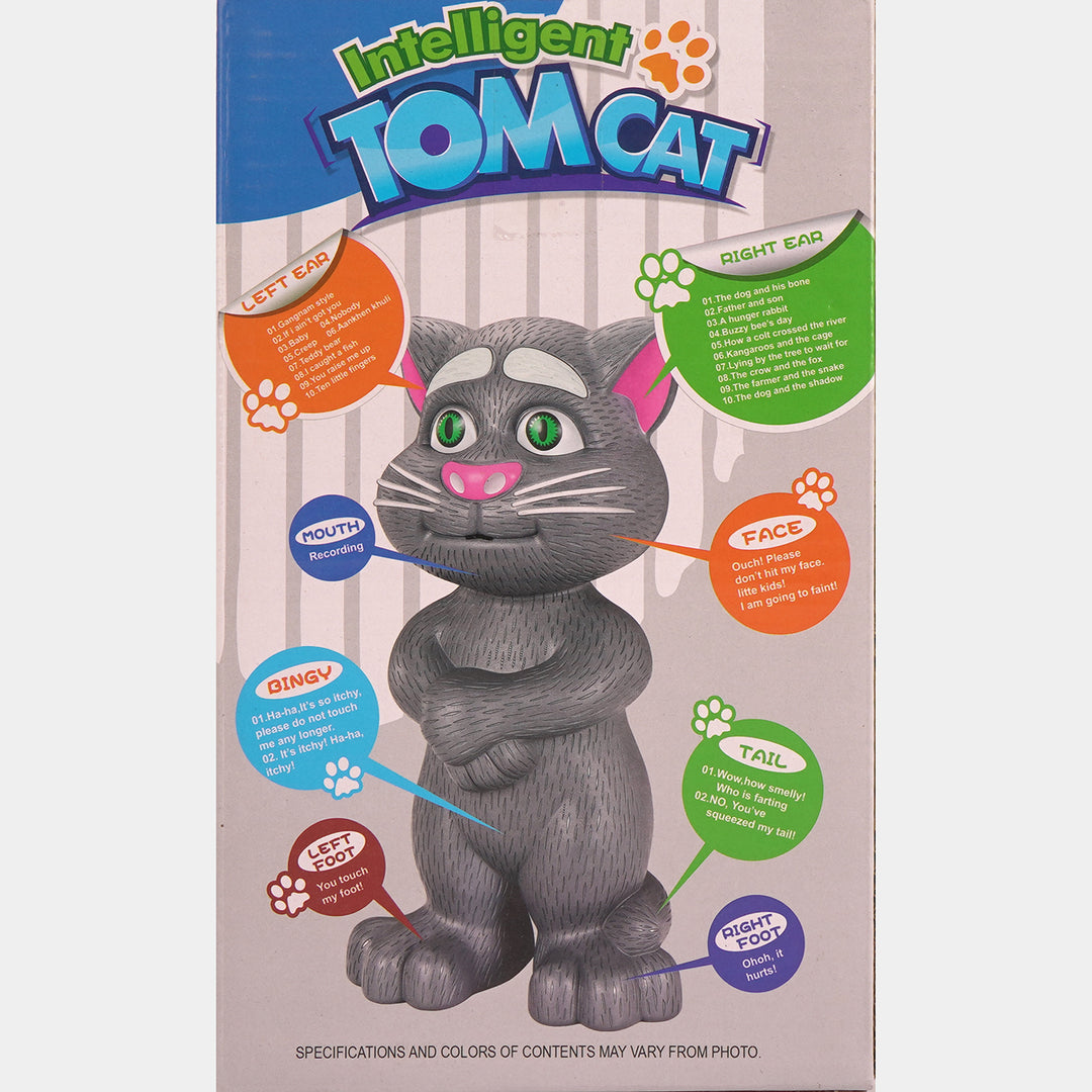 Intelligent Tom Cat Interactive Talking Toy