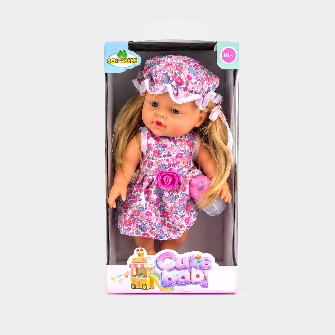 14" Doll Set with Play Accessories
