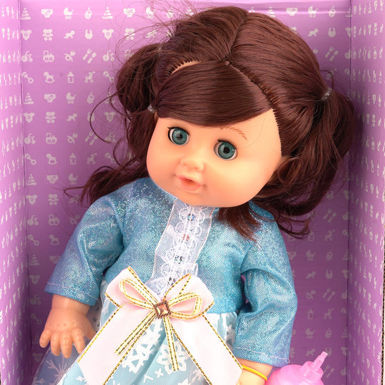 14" Doll Set with Play Accessories