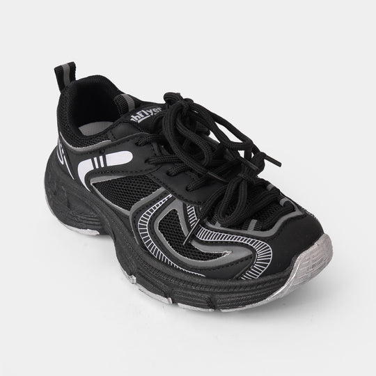 Girls Jogger B04-BLACK