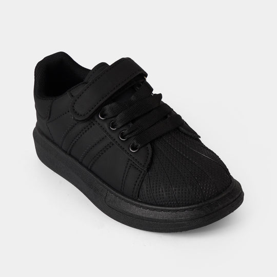 Boys Sneaker B09-BLACK