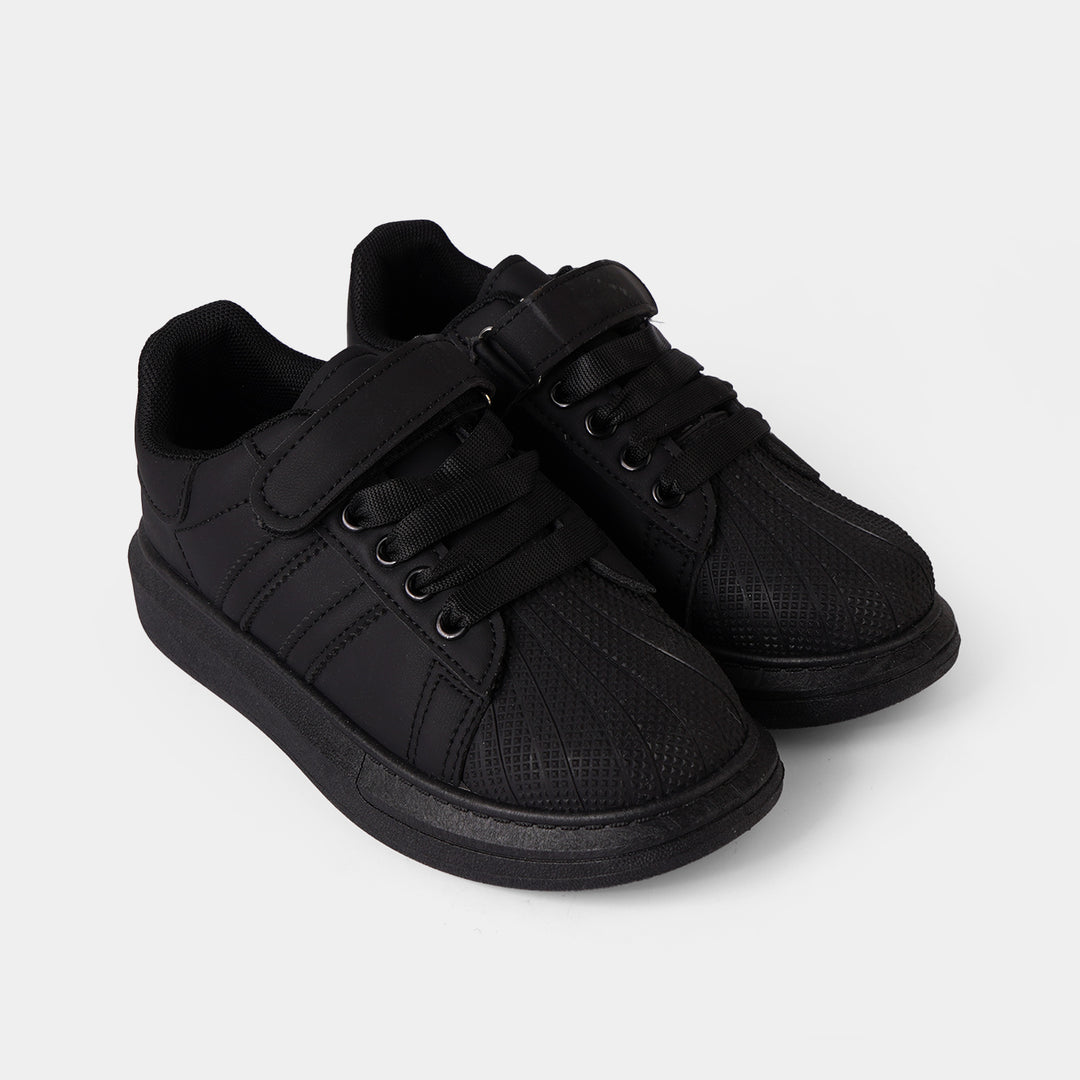 Boys Sneaker B09-BLACK