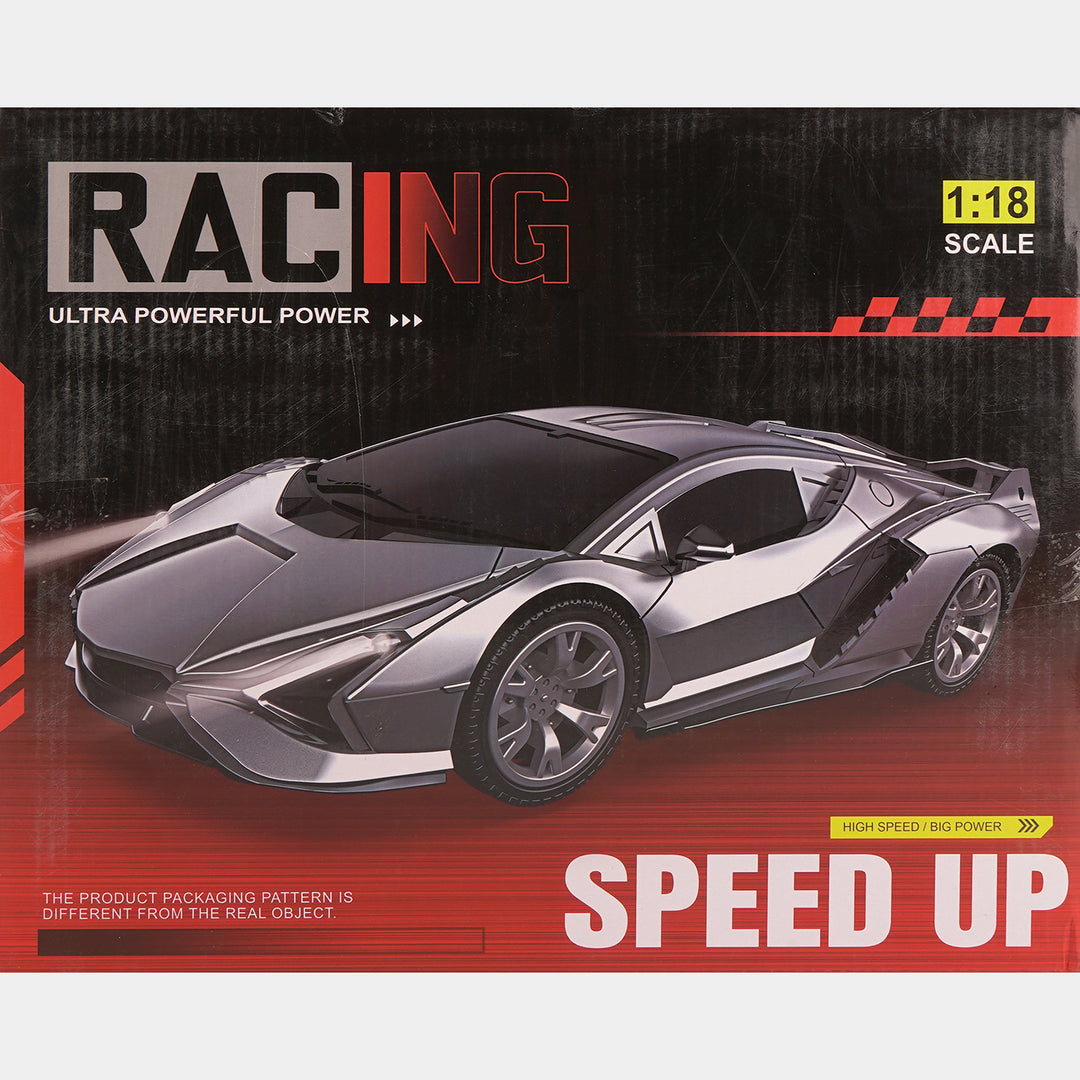 Kids Battery-Operated Remote-Control Sports Car