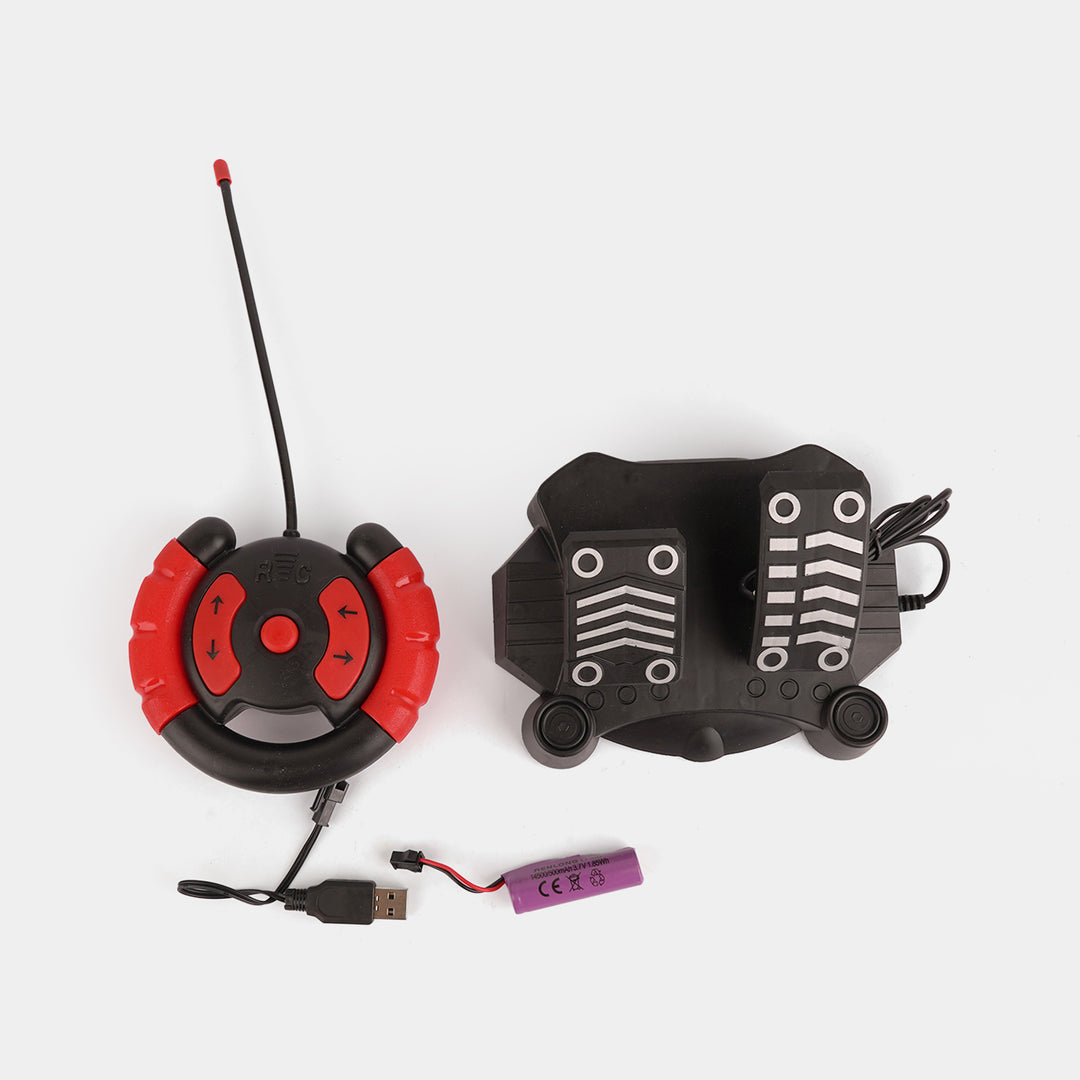 Kids Battery-Operated Remote-Control Sports Car
