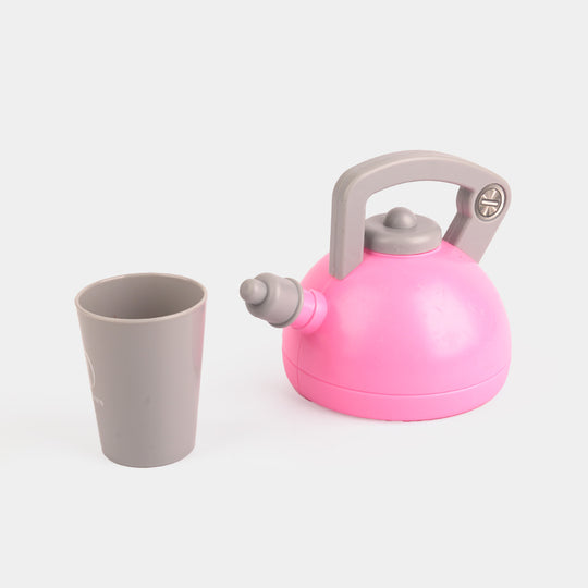 Kids Electronic Induction Cooktop and Kettle Playset