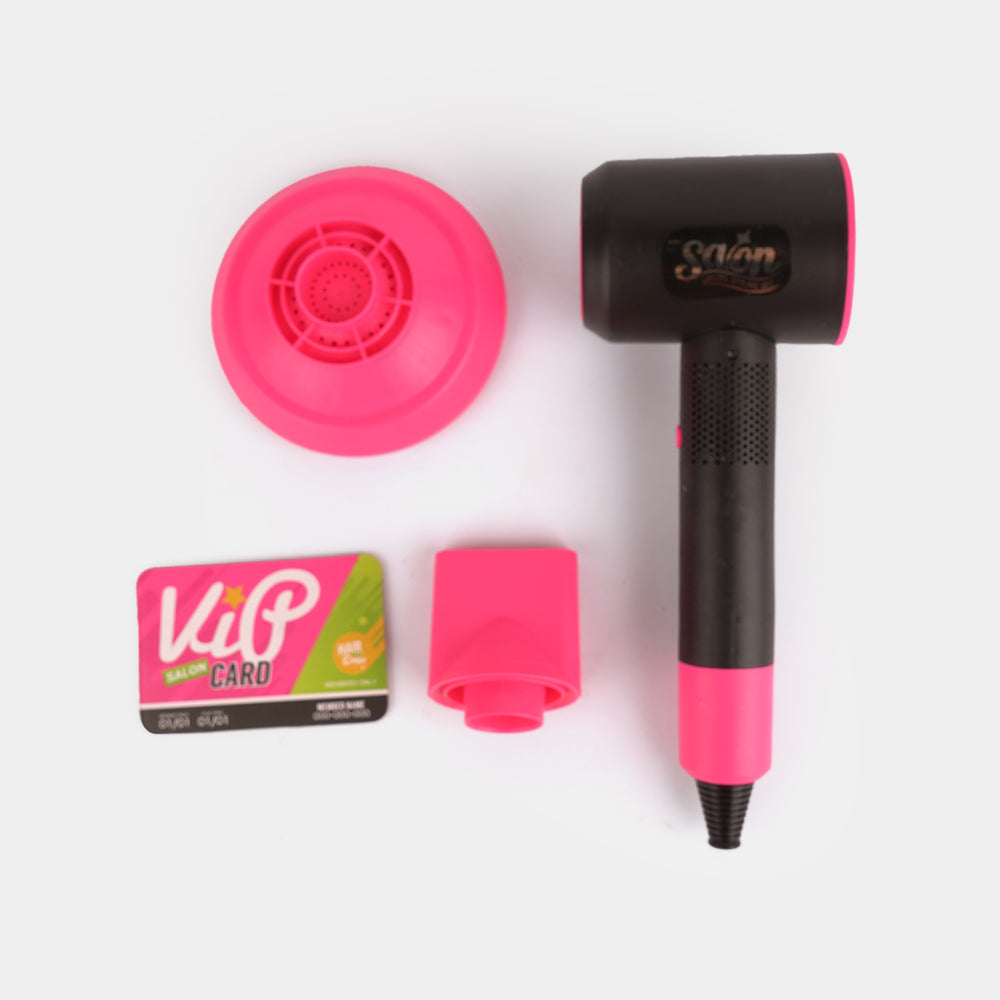 Kids Electric Toy Hair Dryer and Salon Styling Set