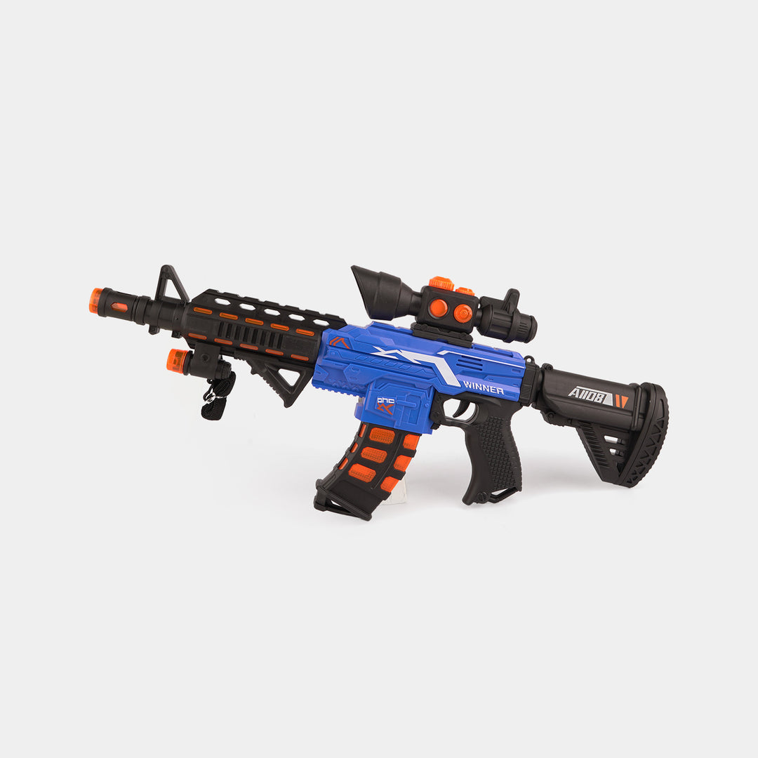 Kids Cool Electric Tou Gun with Light & Sound