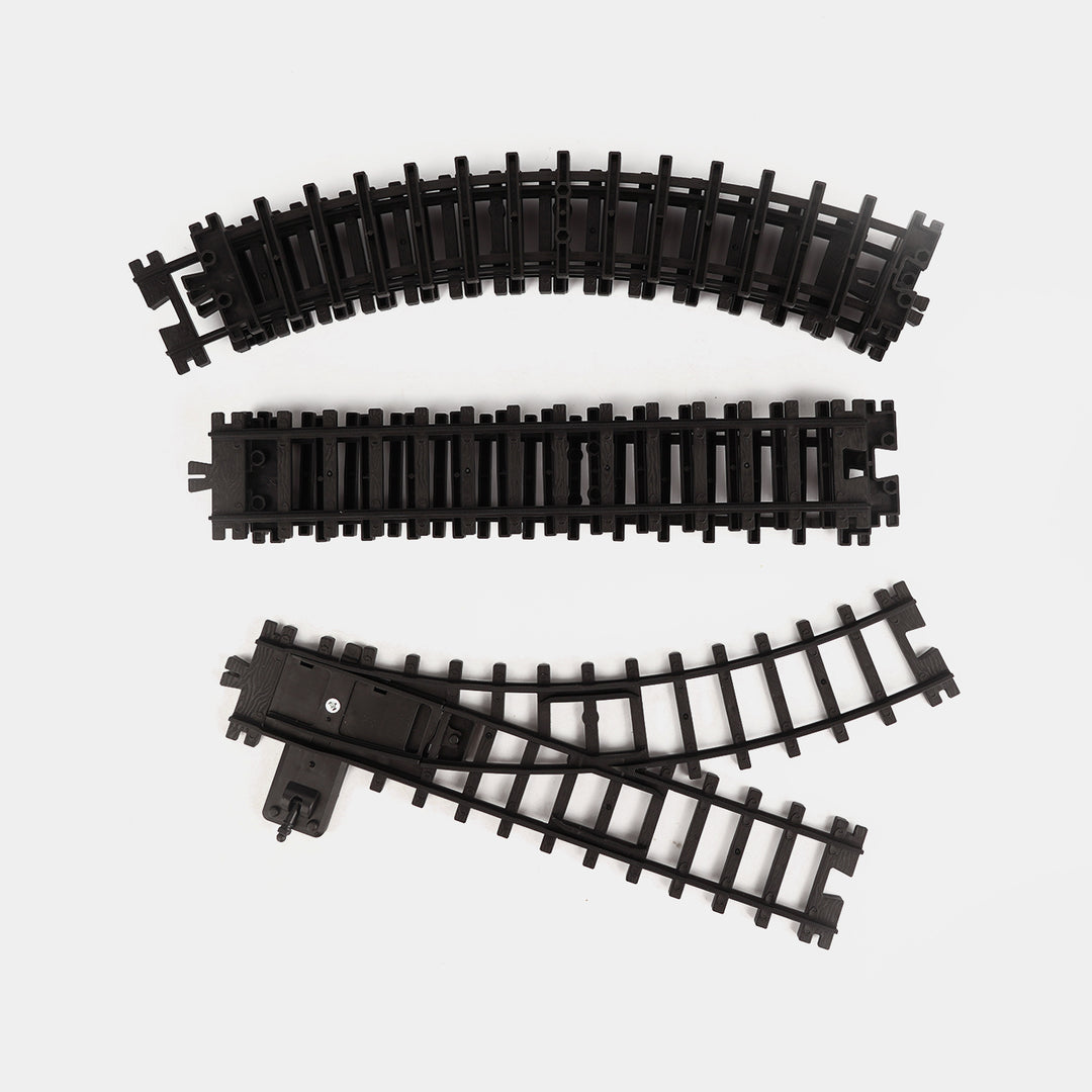 Classical Train & Track Toy Set with Light & Sound