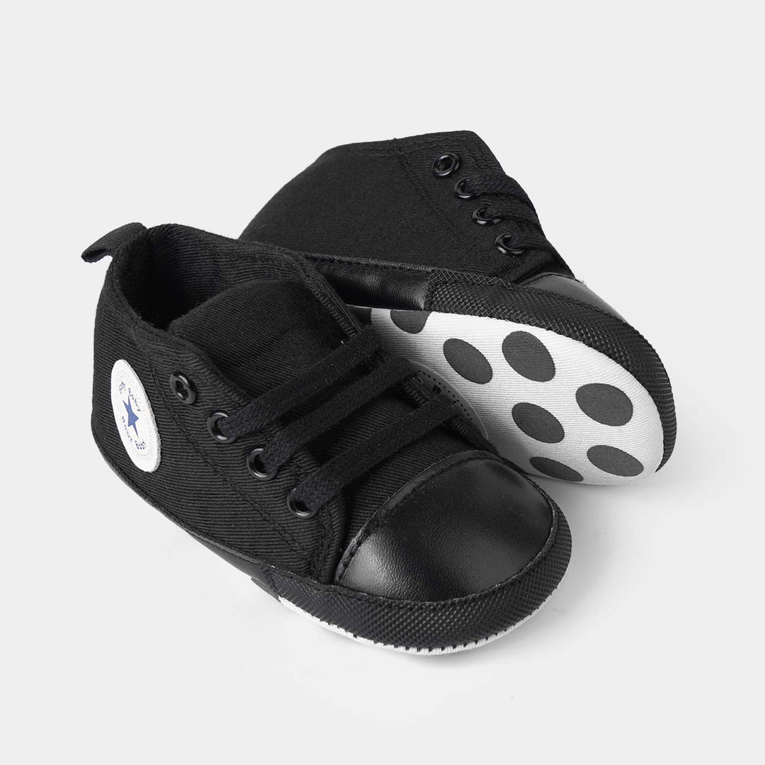Boys Shoes 475-BLACK