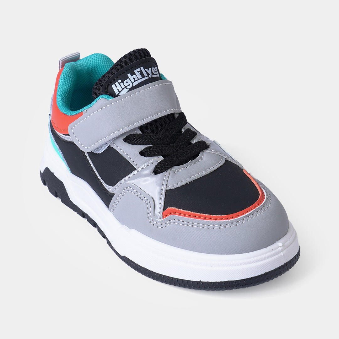 Boys Sneaker B08-BLACK