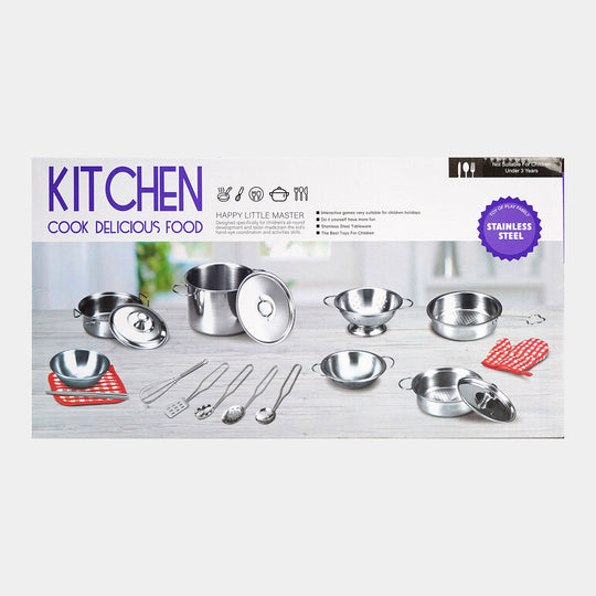 Metal Kitchen Set For Kids