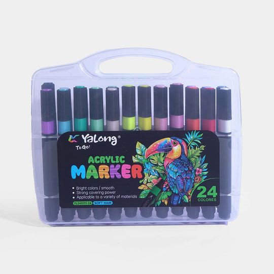Acrylic Markers | 24PCs