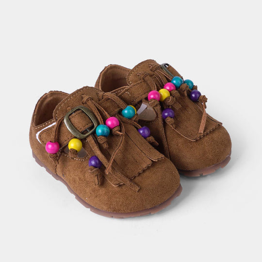 Girls Pumps C12 - Brown