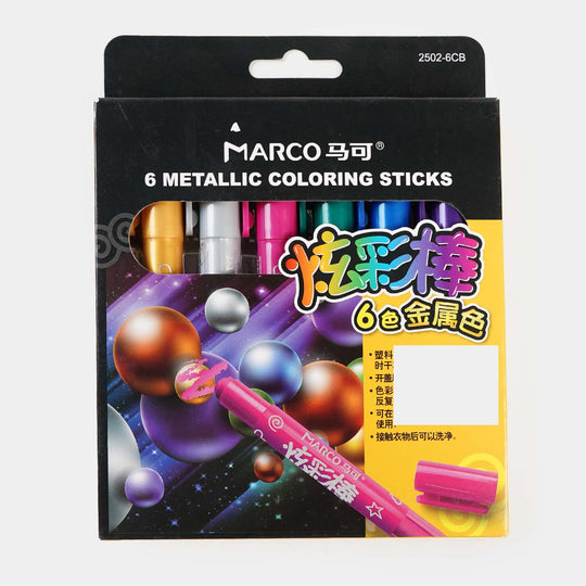 Marco Metallic Coloring Sticks For Kids