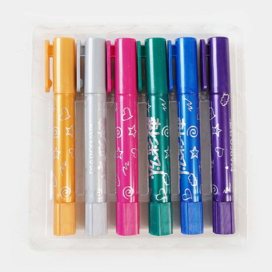 Marco Metallic Coloring Sticks For Kids