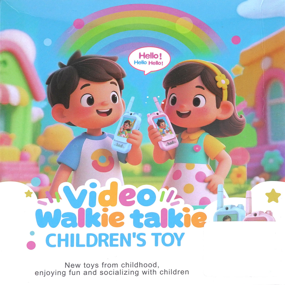 Kids Video Walkie Talkie Toy with Camera