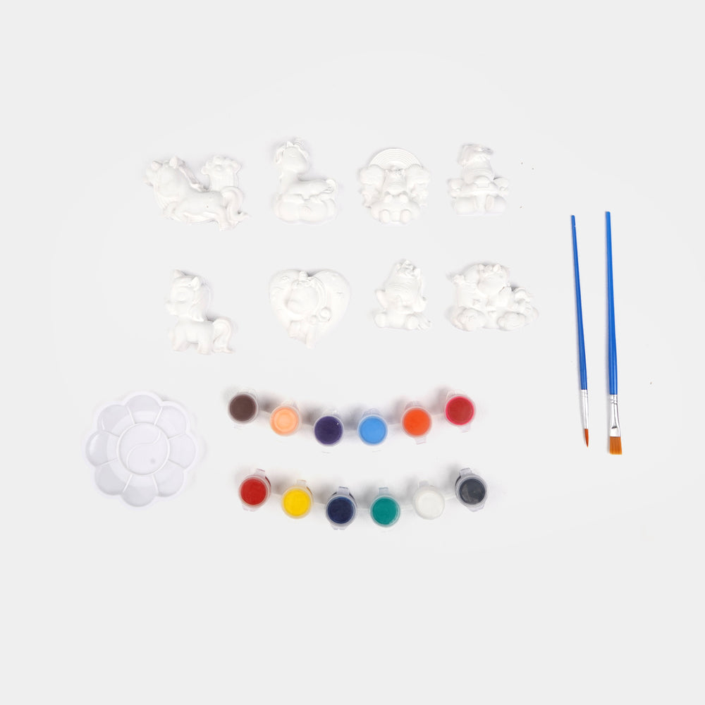 Gypsum Art & Coloring Set for Kids