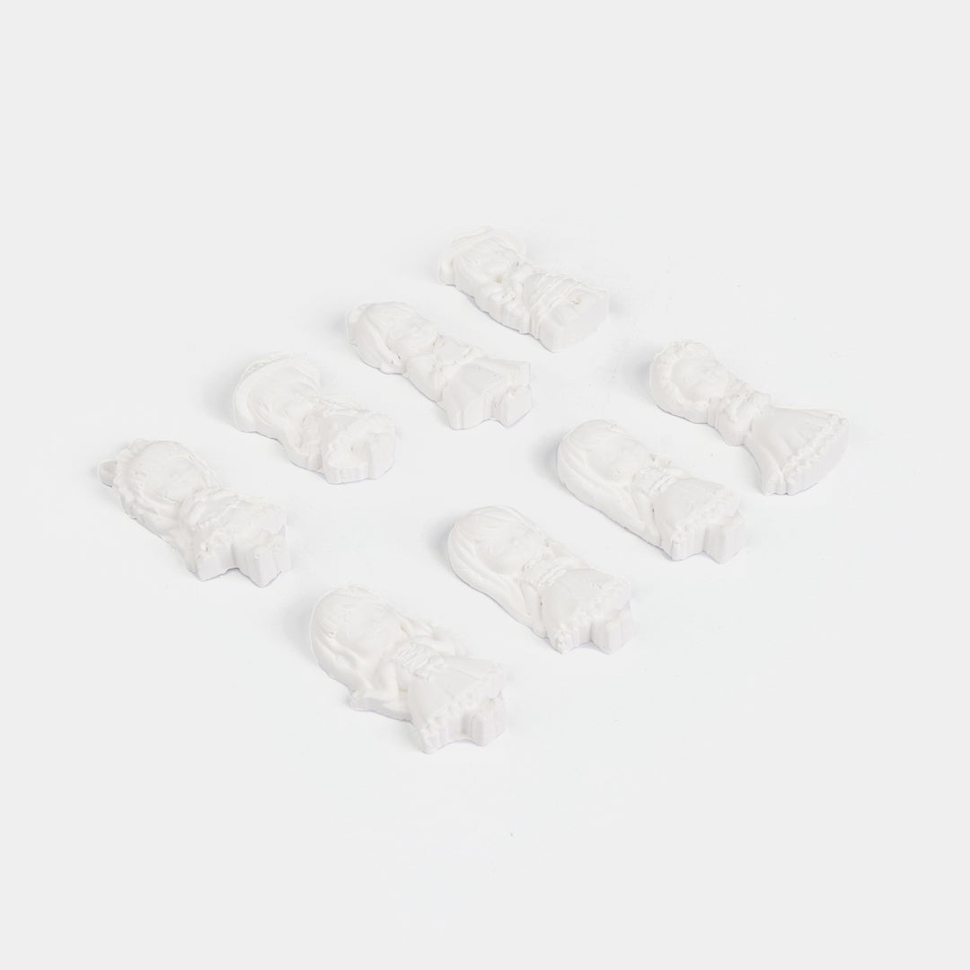 Diy Doll Gypsum Art & Coloring Set for Kids