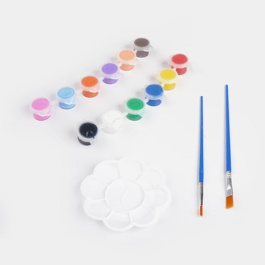 Diy Doll Gypsum Art & Coloring Set for Kids