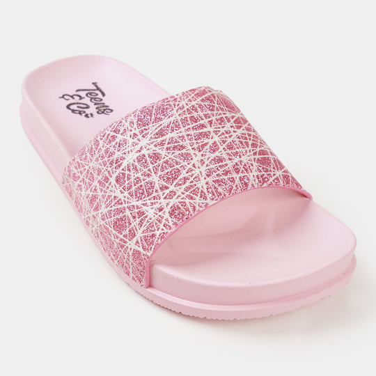 Teens Girls Slipper CL-12 - Pink