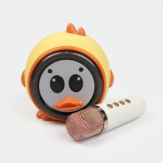 Duck Shape Bluetooth Microphone With Speaker For Kids