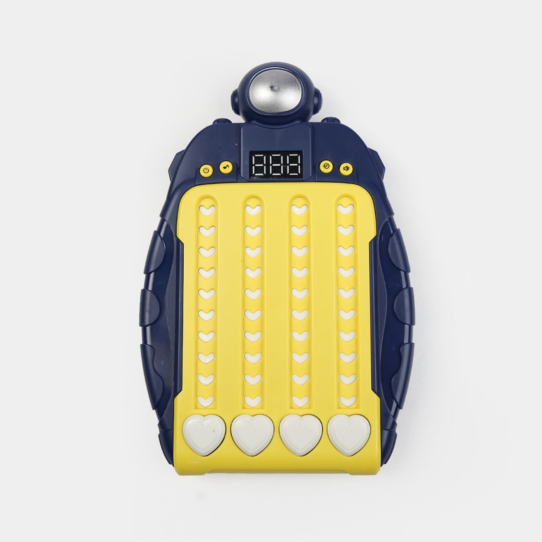 Rhythm Game Machine Quick Push Pop Game with Music and Lights