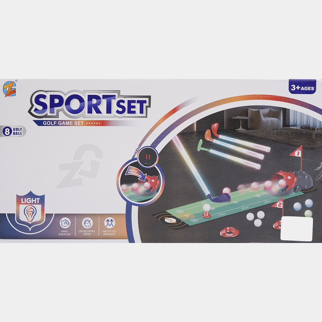Sportset Golf Game Set for Kids – Mini Golf Playset