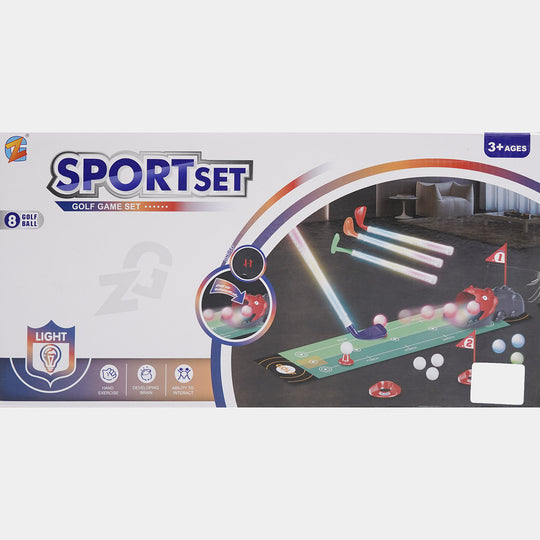 Sportset Golf Game Set for Kids – Mini Golf Playset