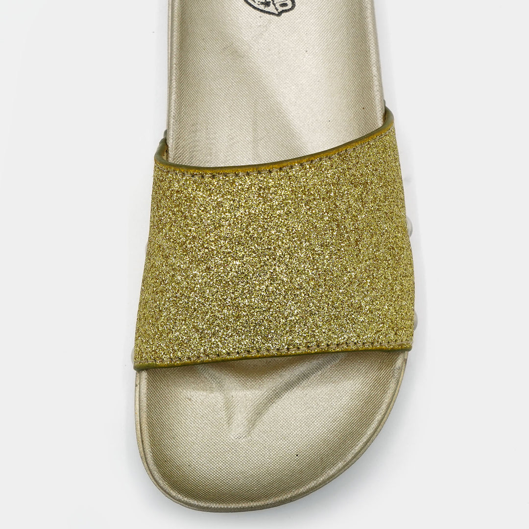 Girls Slipper CL-13-Gold