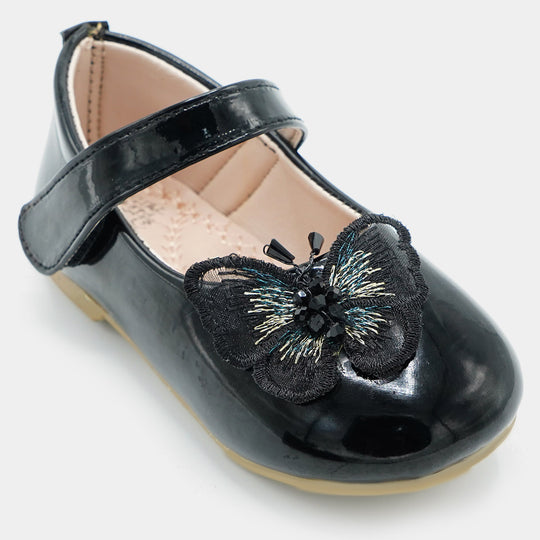 Girls Pumps 640-58-BLACK