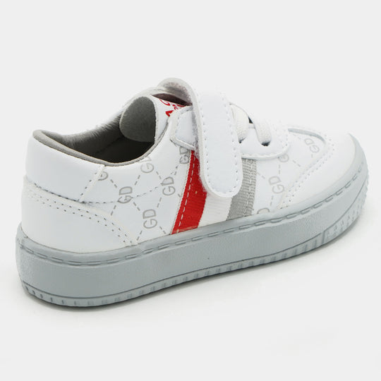 Girls Sneakers 2288C-White/Red