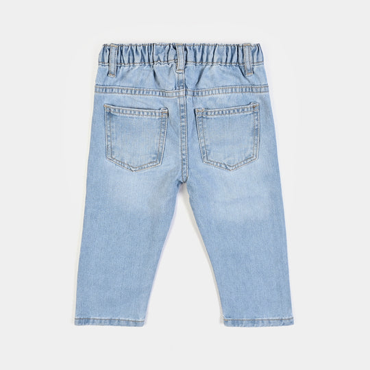 Infant Boys Denim rigid Pant Dino- Blue