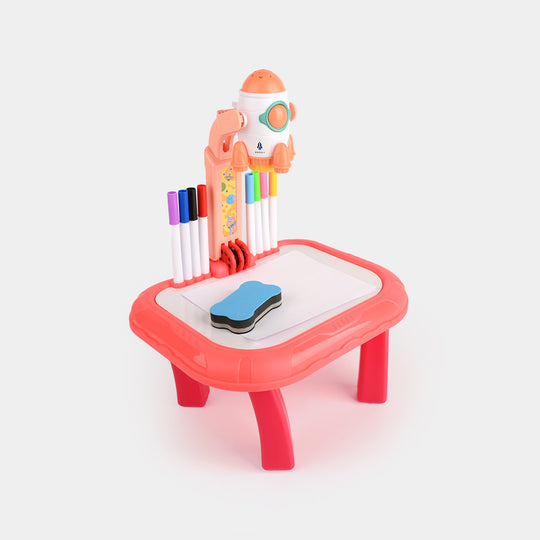 Rocket Art Painting Projector Drawing Board Table