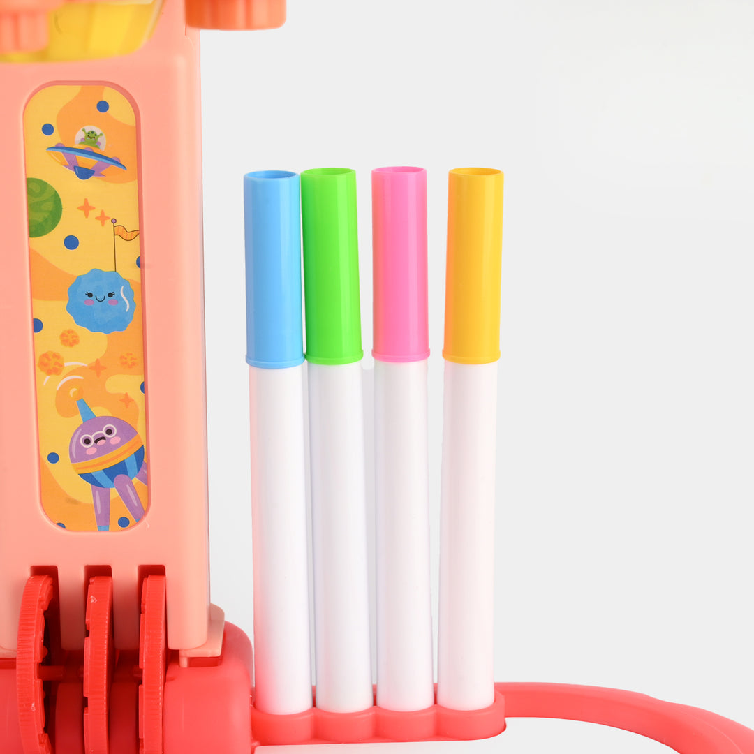 Rocket Art Painting Projector Drawing Board Table