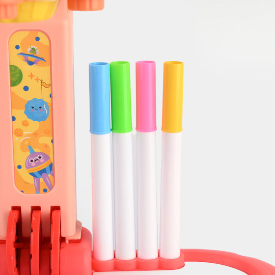 Rocket Art Painting Projector Drawing Board Table