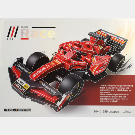 Racing Car Building Block Set