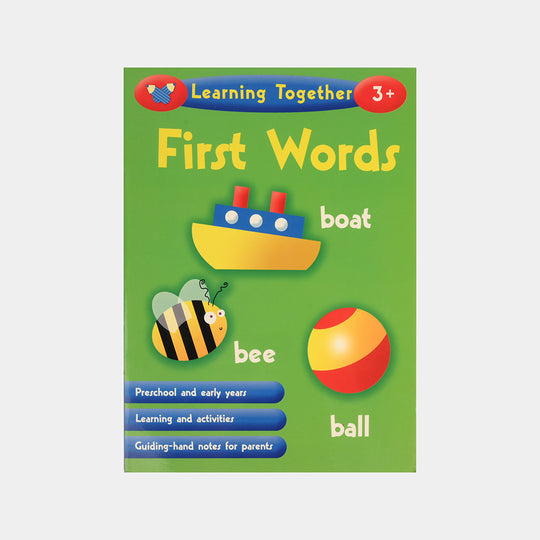 Learning Together First Words Activity Book