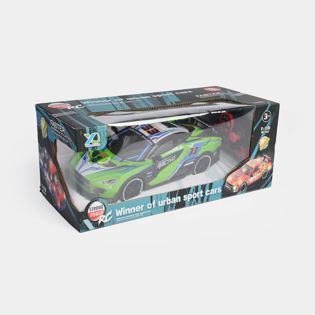 Remote Control Car With Light For Kids