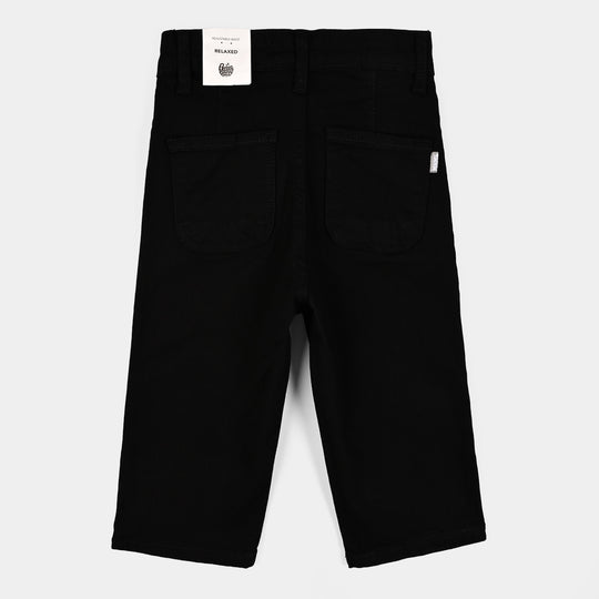 Boys Denim Rigid Pan - BLACK