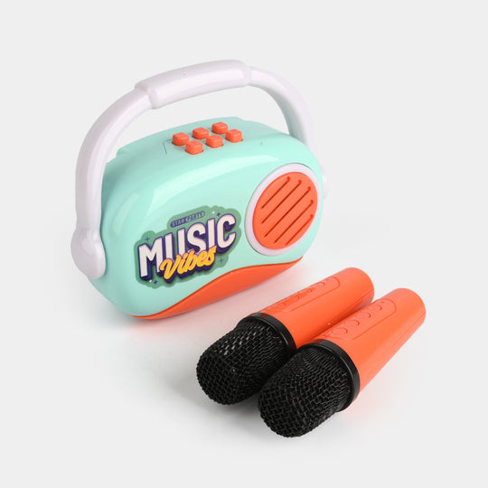 Music Vibes Wireless Microphone & Speaker Set
