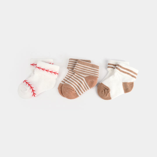 Baby Socks Pack Of 3 | 6-12M