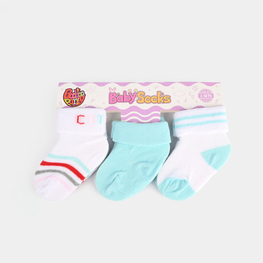 Baby Socks Pack Of 3 | 6-12M
