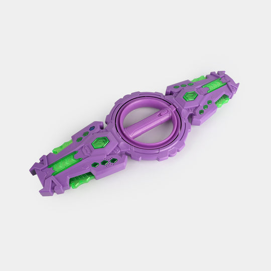360-Degree LED Double-Edged Sword