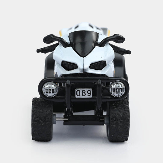 Alloy Pull-Back Friction Powered Vehicle