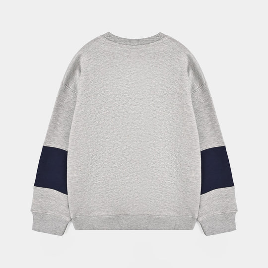 Boys Fleece SweatShirt Adventure - Grey