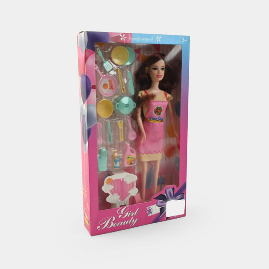 Lovely Girl Charming – Chef Doll Playset