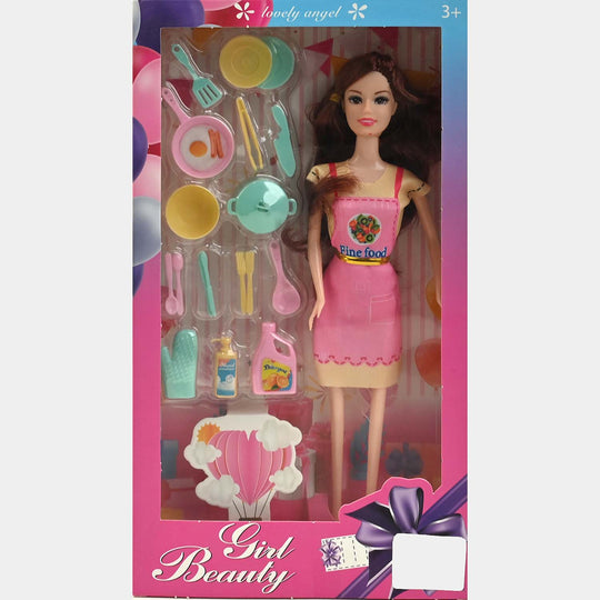 Lovely Girl Charming – Chef Doll Playset