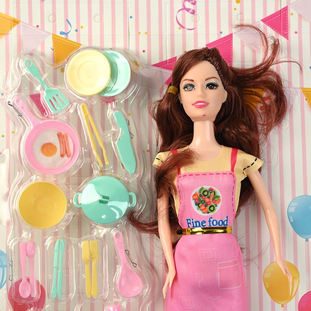 Lovely Girl Charming – Chef Doll Playset