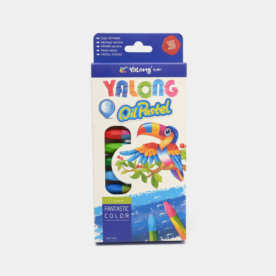 Oil Pastel 12 Colors For Kids