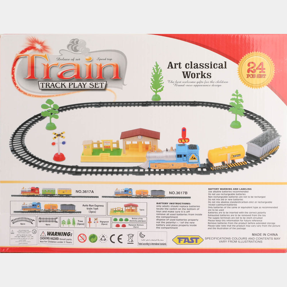 Classic Electric Train Track Play Set